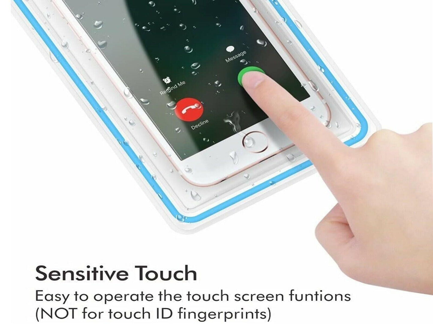 Waterproof Floating Swim Cell Phone Pouch Dry Bag Case Cover for iPhone /Samsung