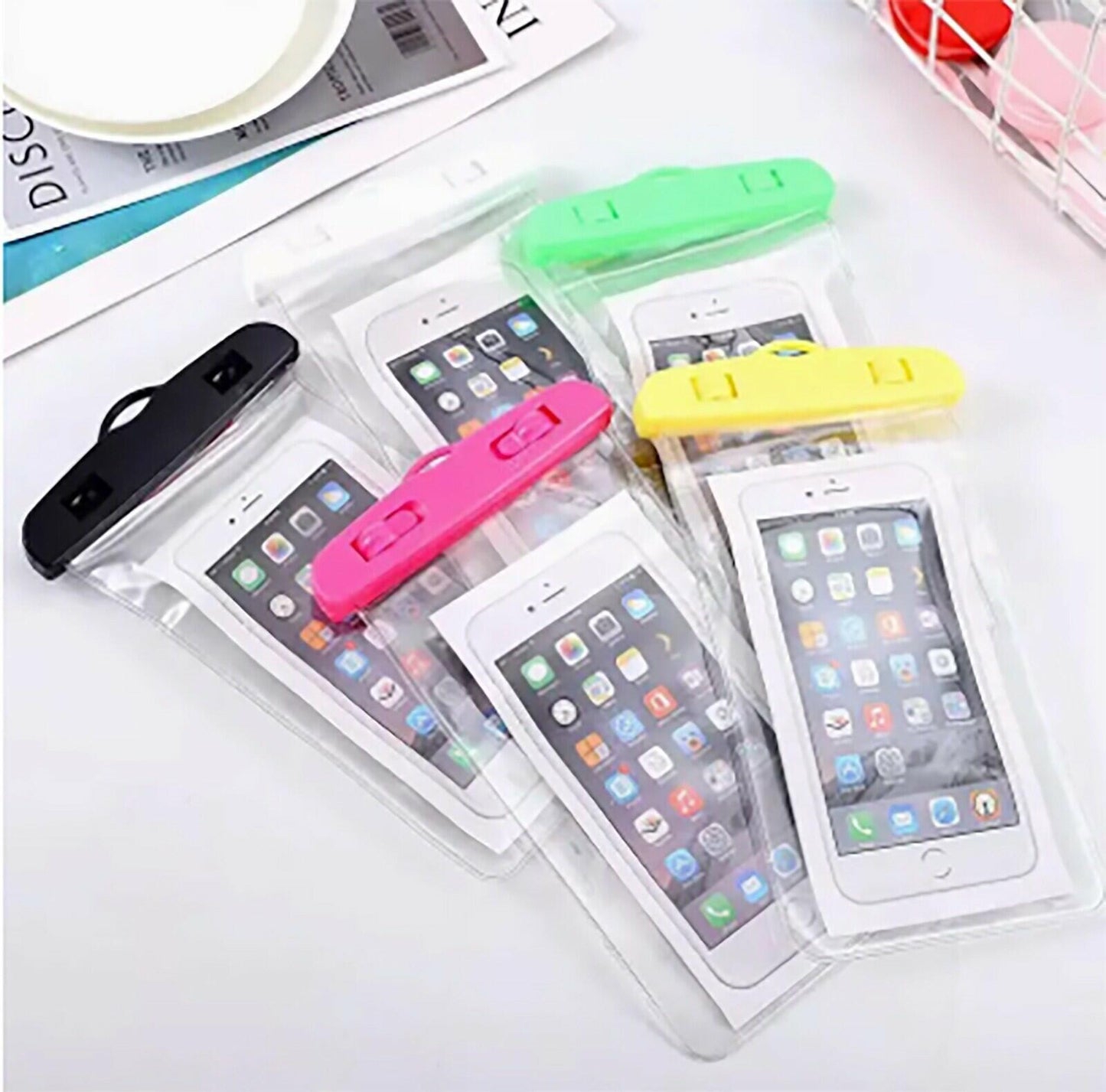 Waterproof Floating Swim Cell Phone Pouch Dry Bag Case Cover for iPhone /Samsung
