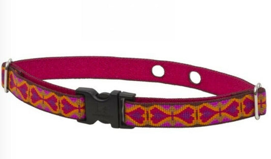 Lupine HEART 2 HEART Dog Containment Large Dog Collar 2 Hole 1.25" 19-31"