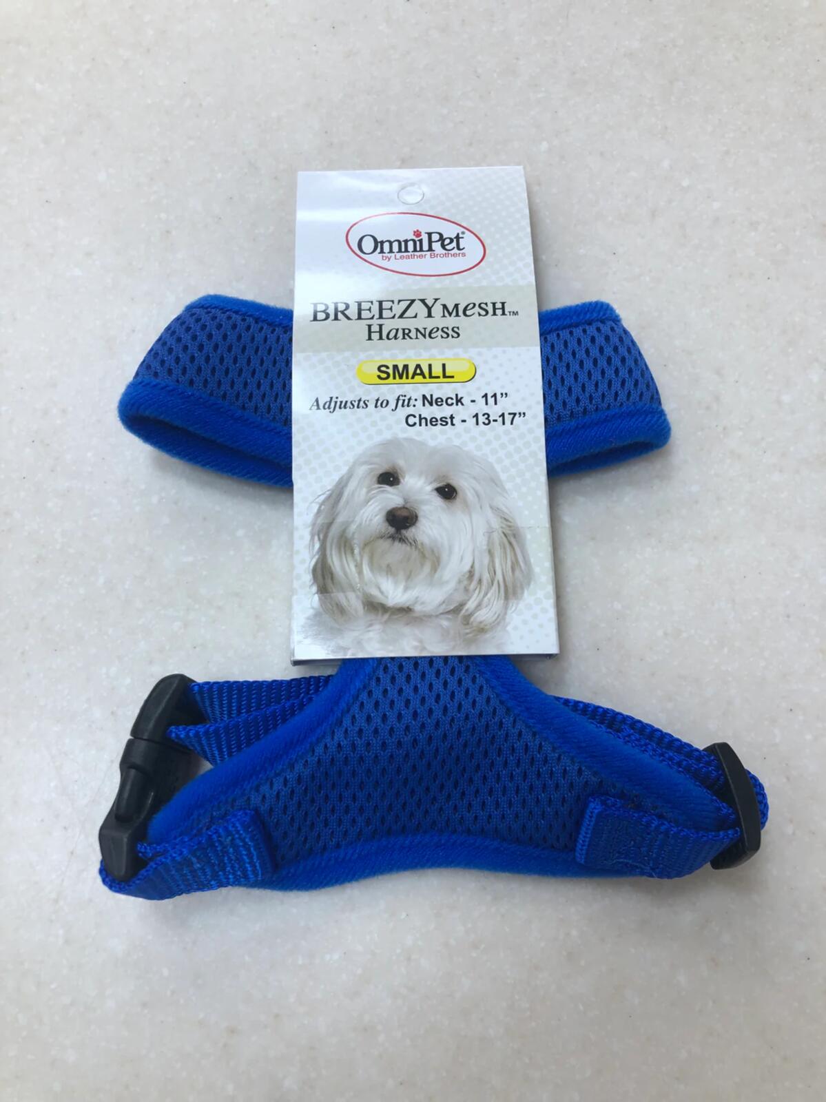 OmniPet BreezyMesh Dog Harness – Small, Blue / Black / Red / Pink