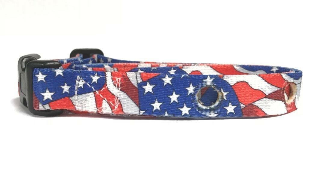 Patriotic 1" Heavy Duty Nylon Replacement Collar for Invisible Fence – 2 Hole