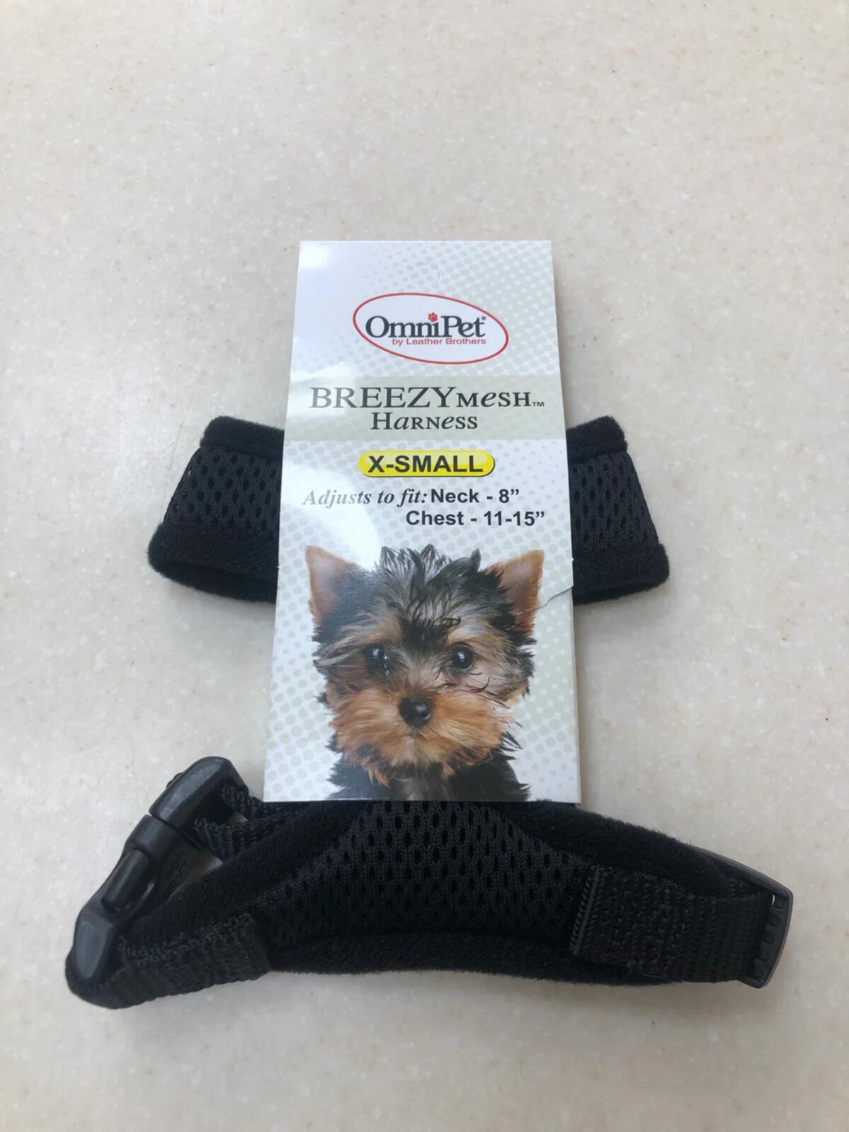 BreezyMesh Dog Harness X-Small - Red/Blue/Black/Pink/Purple