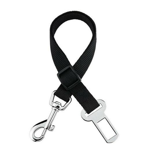 Dog Safety Seat Belt for Car – Adjustable Nylon Pet Seatbelt Leash for Dogs & Ca