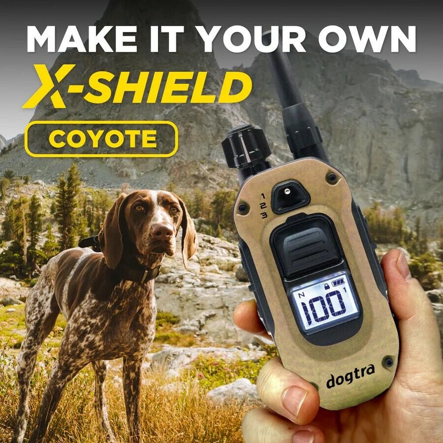 Dogtra  X-SHIELD Faceplate 1900X and 280X Remote Faceplate, Coyote
