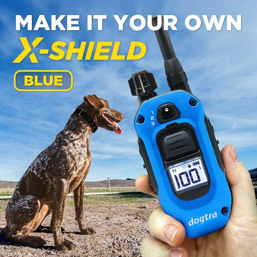 Dogtra  X-SHIELD Faceplate 1900X and 280X Remote Faceplate, Blue