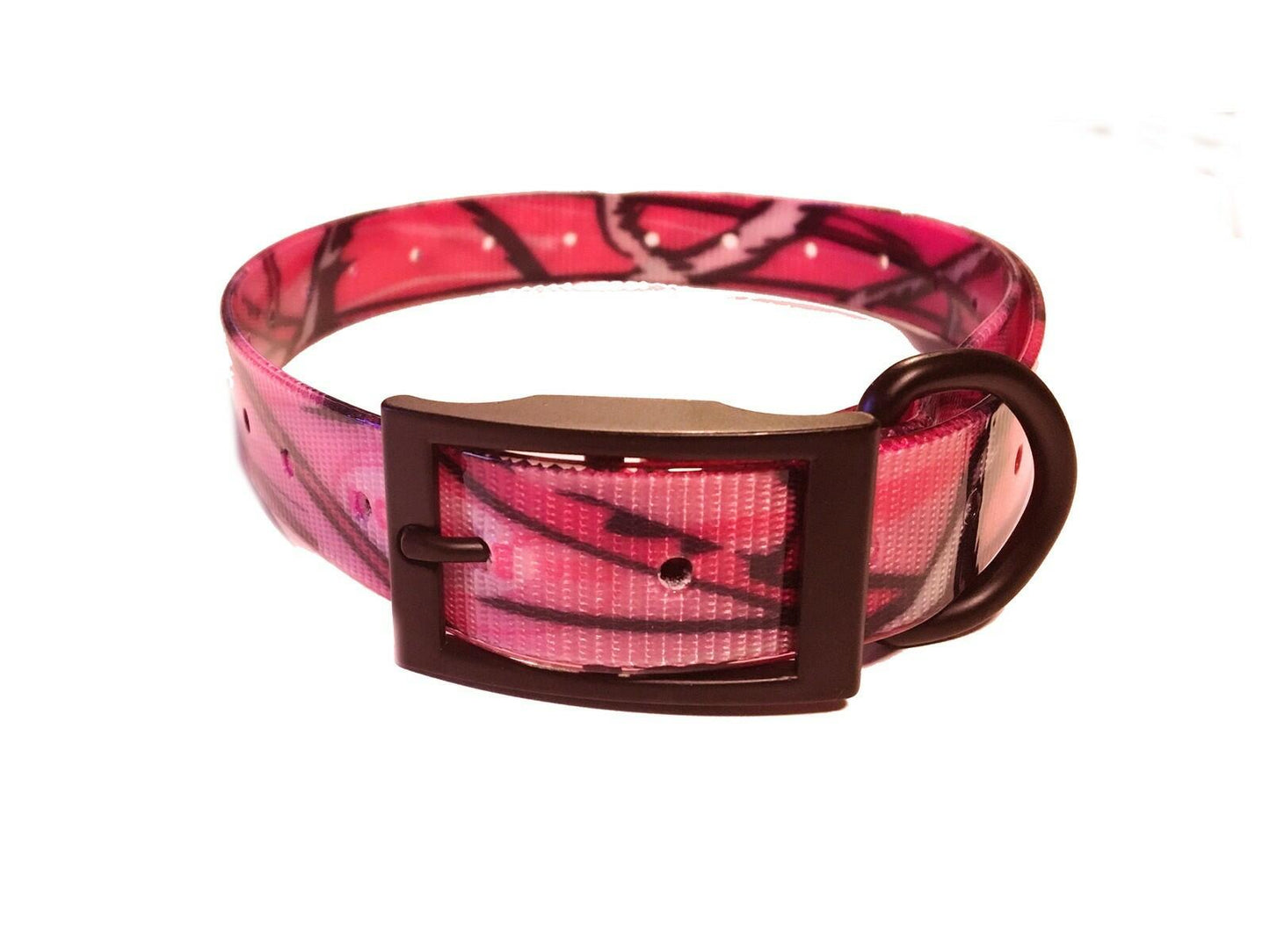 Heavy Duty Dog Fence 1" Camo Biothane Big Dog Replacement Straps- 4 New Colors