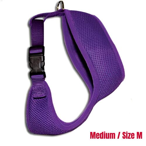 OmniPet BreezyMesh Dog Harness – Medium, Purple