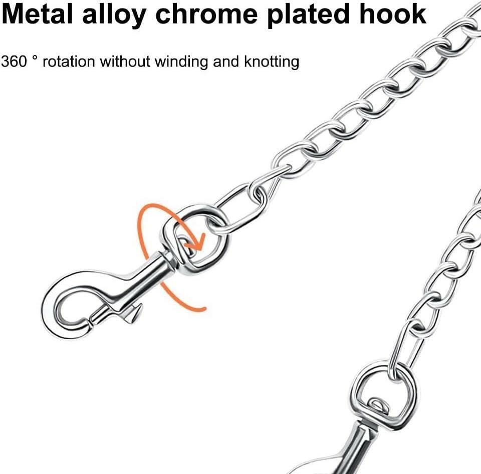 OmniPet 144C-20 Lightweight 2-Dog Chain Coupler – Small