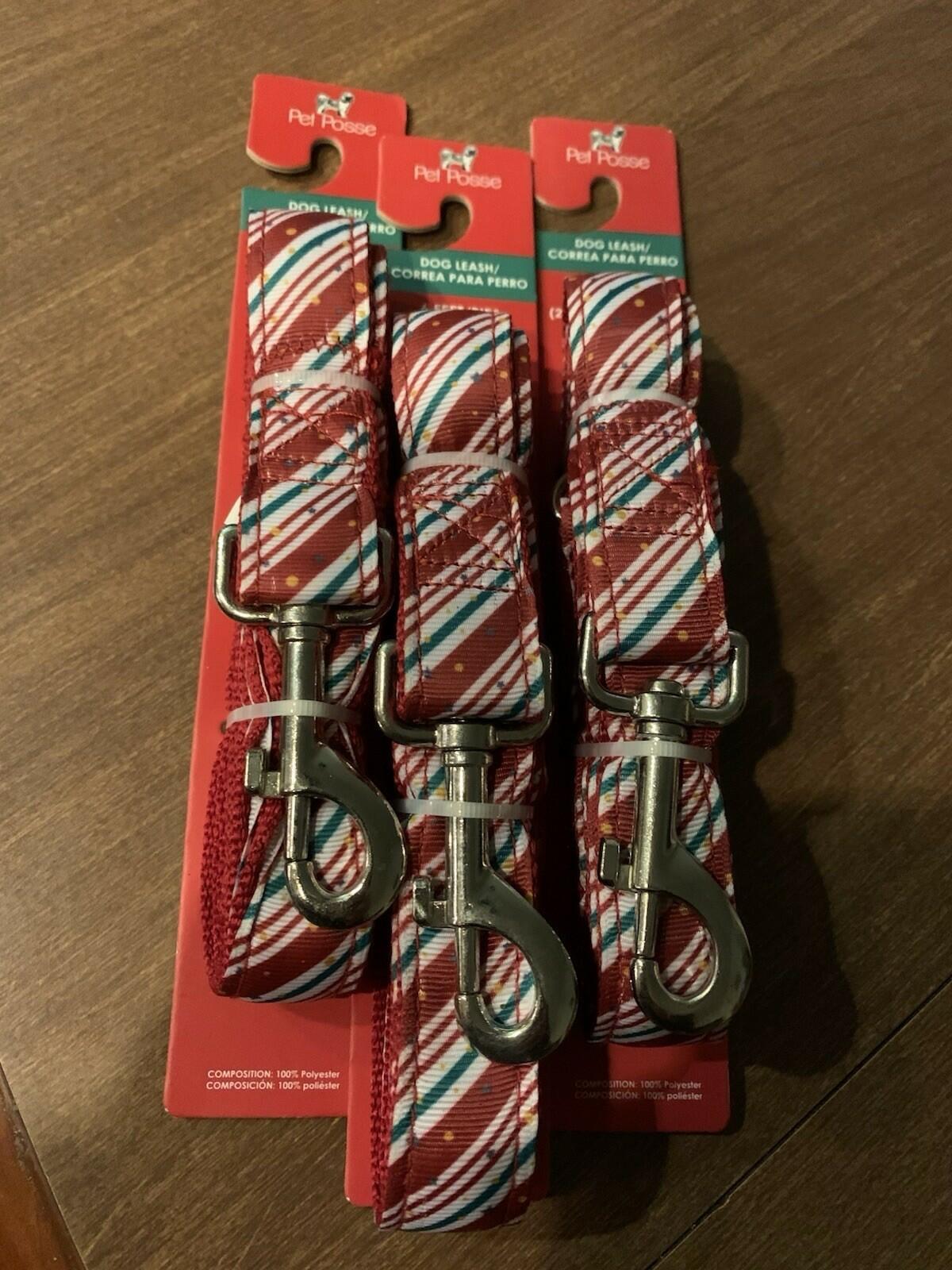 Pet Posse Christmas Theme Dog Leash – 6 ft x 1"