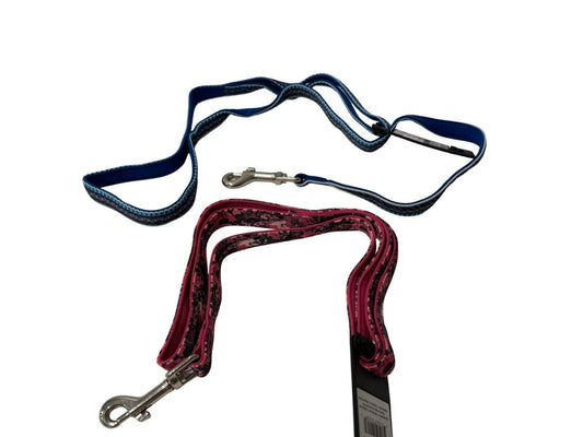 Casual Canine® Neoprene Dog Leash – 6 ft x 1" Pink Floral